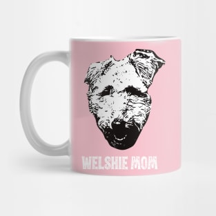 Welshie Mom Welsh Terrier Design Mug